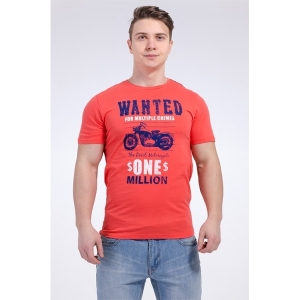 Мужская футболка 033-AV Оранжевый