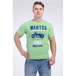 Мужская футболка 033-AV Салатовый