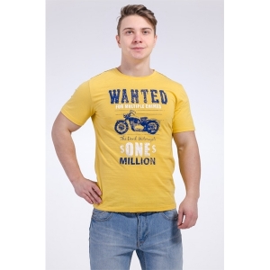 Мужская футболка 033-AV Желтый